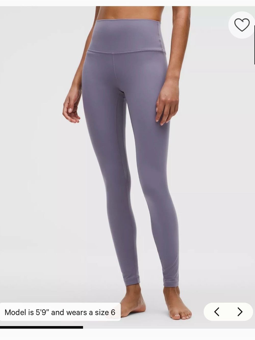 ☀️ Lululemon ☀️ purple high waist leggings
